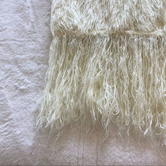 Jolibel Cream Open Front Cardigan Size Medium - Picture 6 of 9